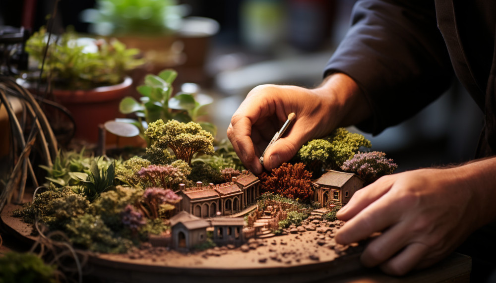 Divers - La réalisation d’un jardin zen miniature